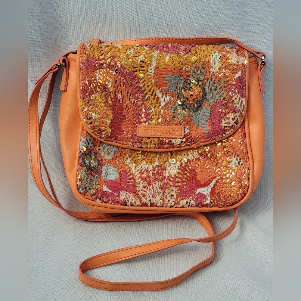 Vera Bradley Pixie Blooms Multicolor Embroidered … - image 1